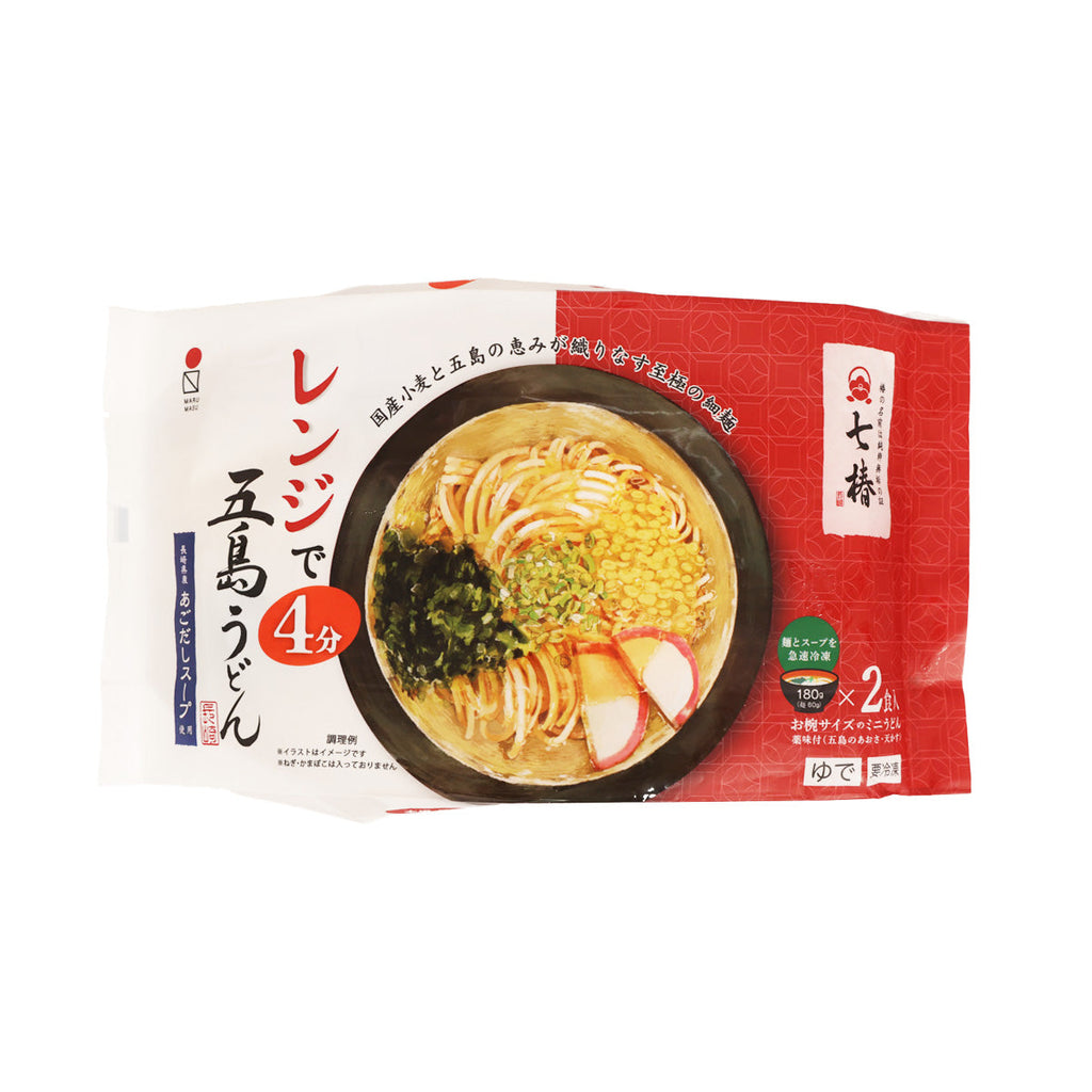 MARUMASU 飛魚湯底手延迷你五島烏冬 (微波爐加熱即食) (366g)