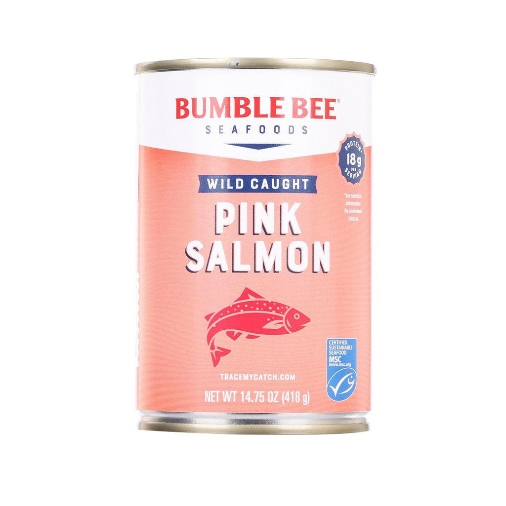 BUMBLE BEE 粉紅三文魚肉 (418g)
