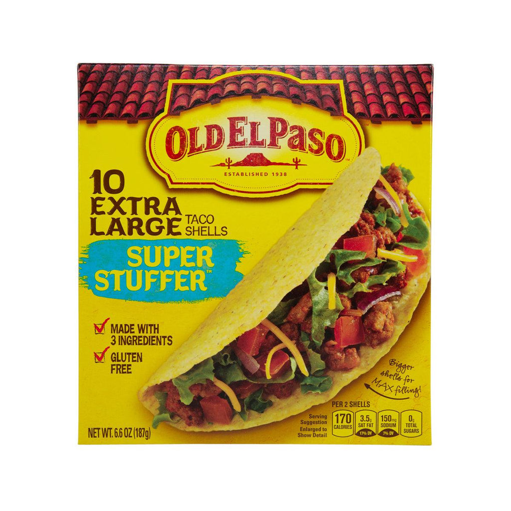OLD EL PASO 超級飽滿墨西哥塔可餅餅皮 (187g)