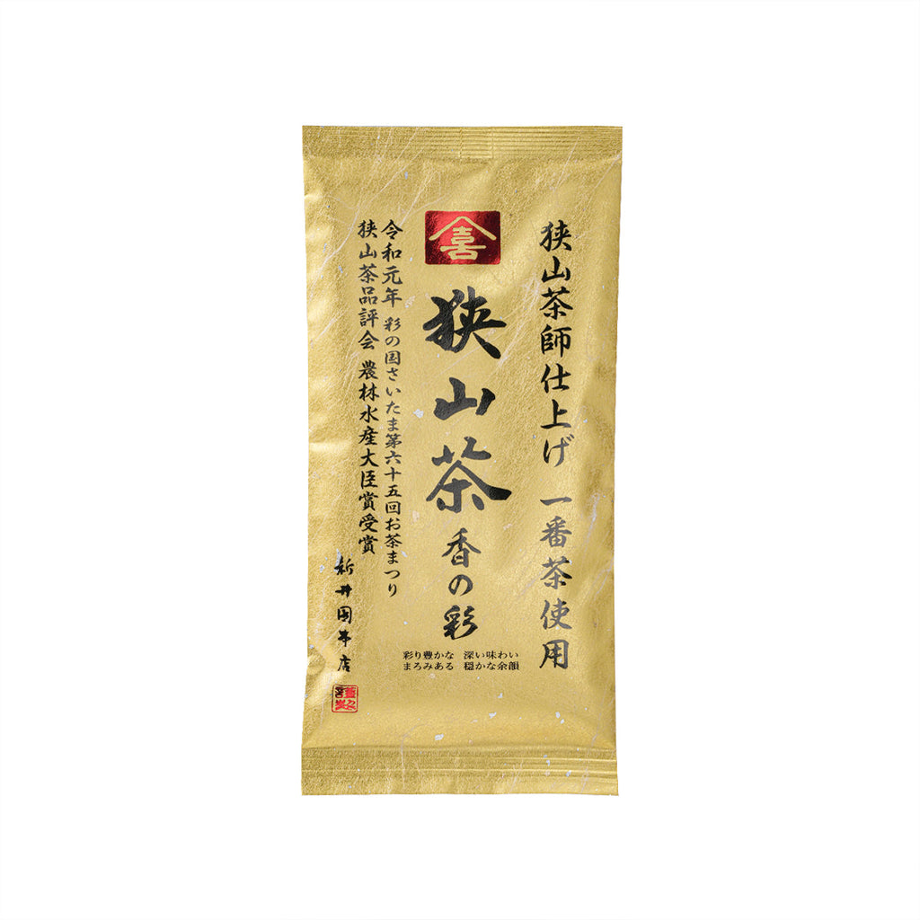新井園本店 綠茶茶包 - 狹山茶大師彩香 (80g)