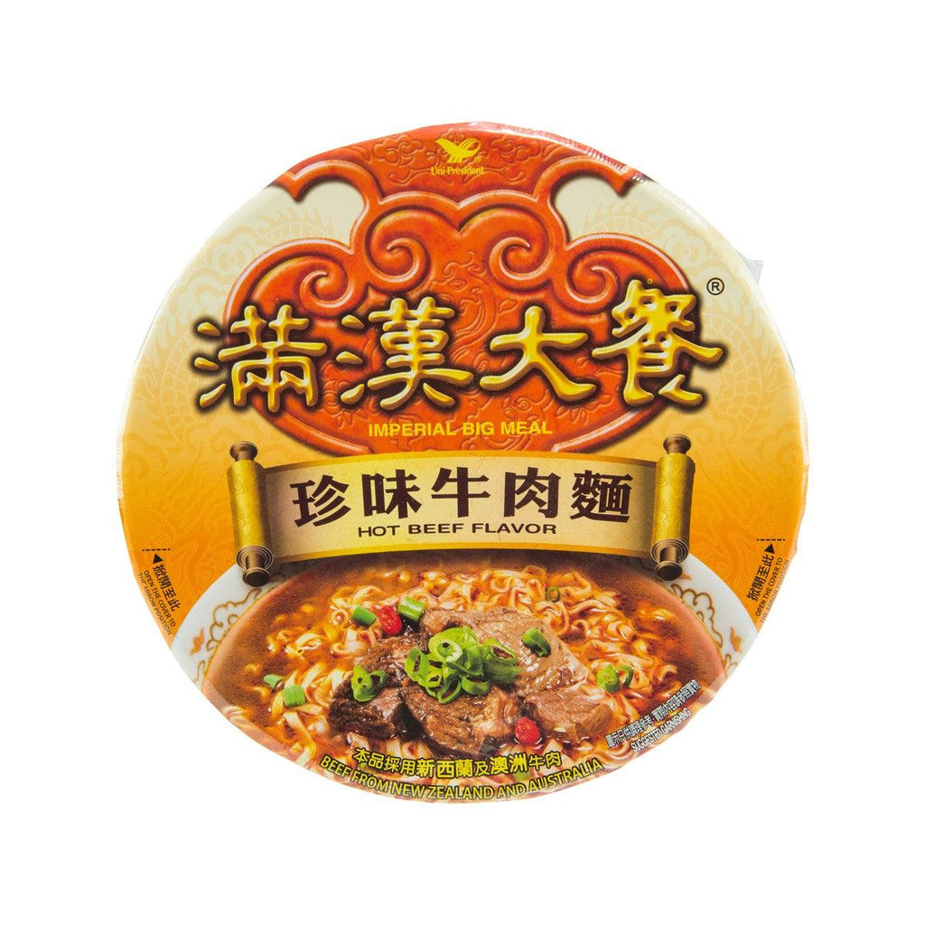UNI PRESIDENT Imperial Big Meal Hot Beef Flavor (187g) - city'super E-Shop