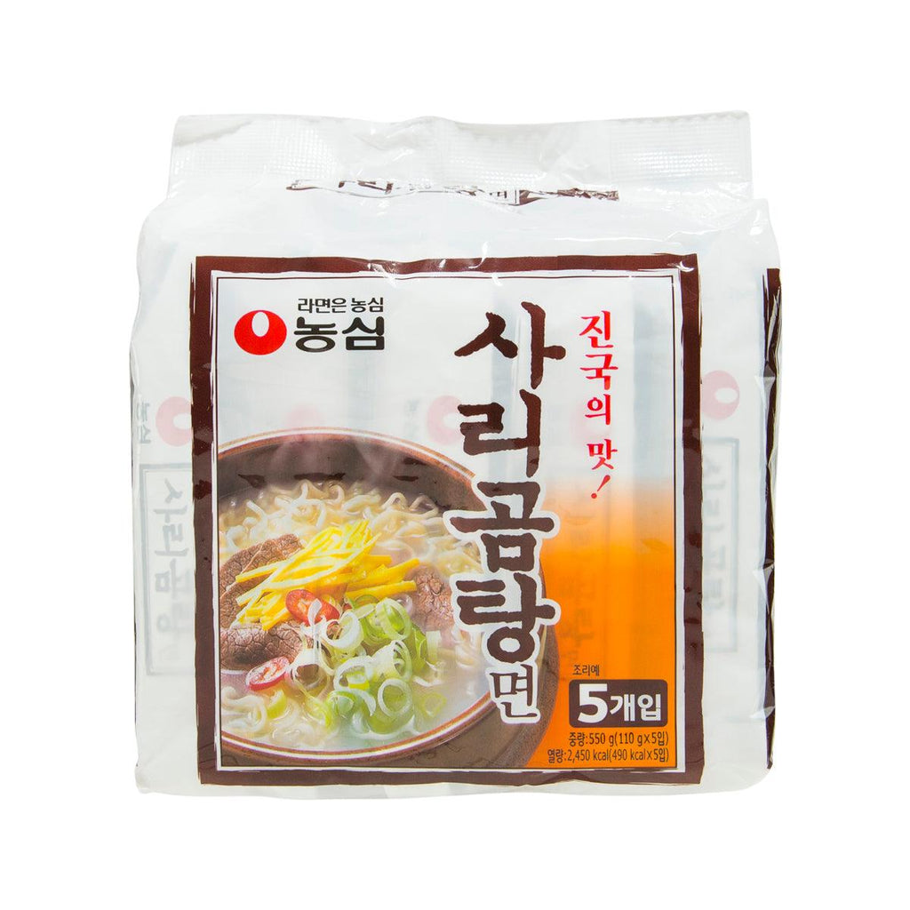 農心 拉麵 - 牛骨味 (5 x 110g)