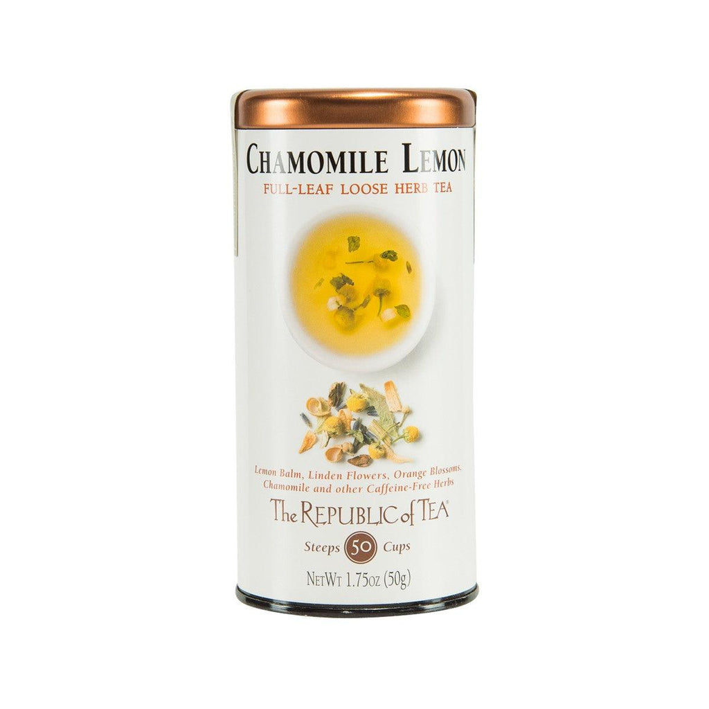 THE REPUBLIC OF TEA Chamomile Lemon Loose Herb Tea (50g) - city'super E-Shop