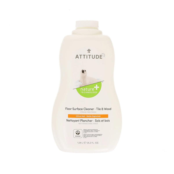 ATTITUDE 清潔劑 (適用於磁磚,大理石,水泥地,塑膠,不銹鋼,木地板表面) (1.4L)
