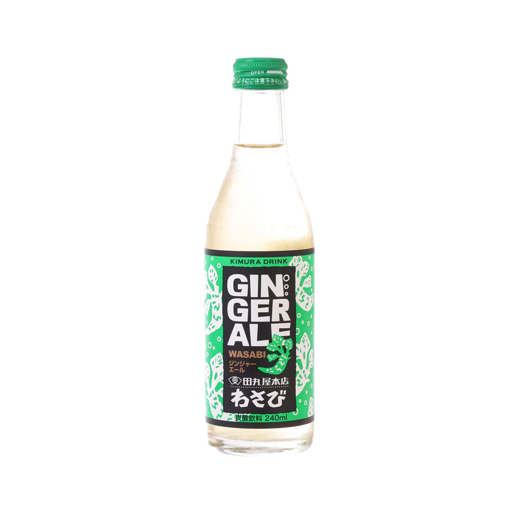 木村飲料 芥末薑汁汽水 [玻璃樽裝] (240mL)
