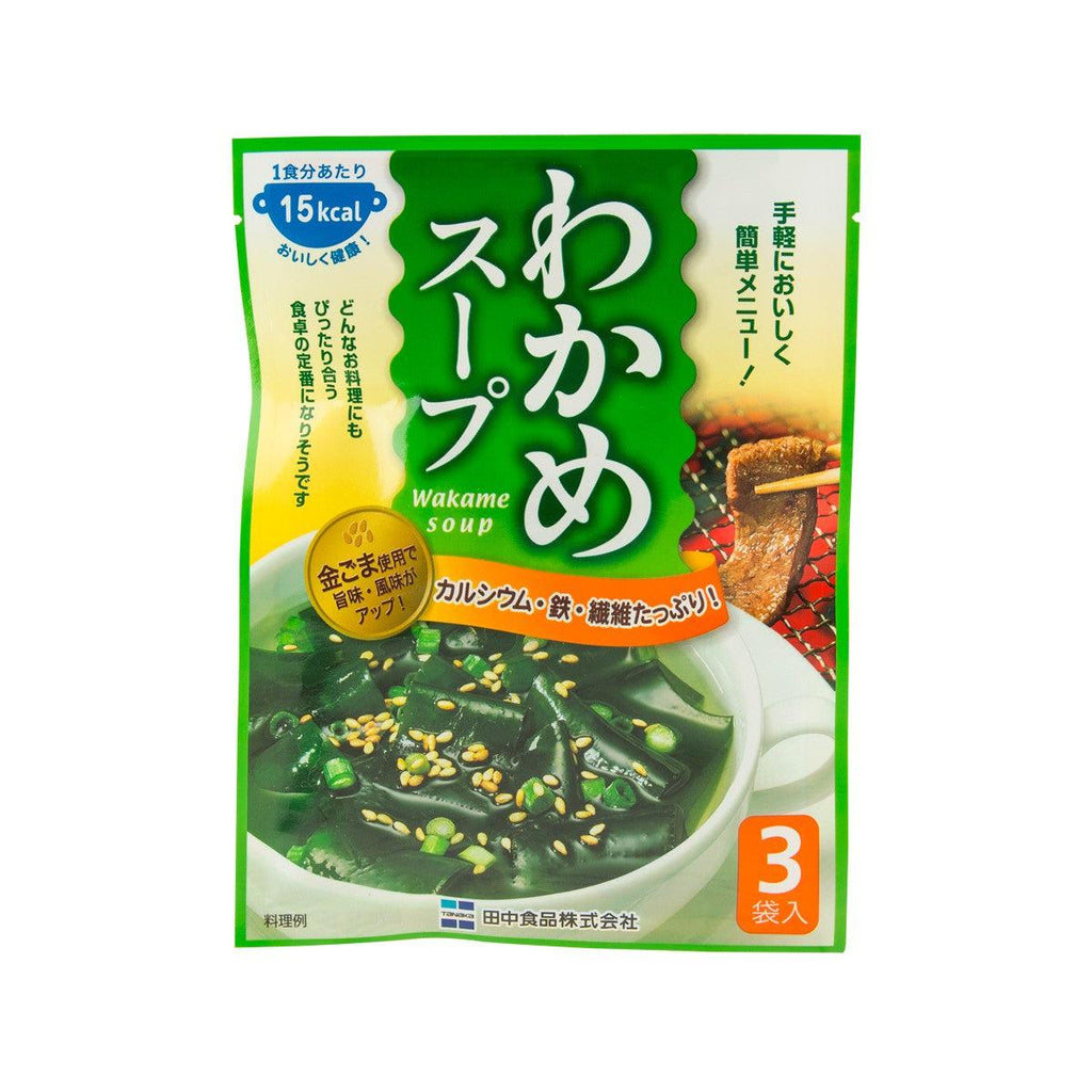 TANAKA SYOKUHIN Instant Wakame Seaweed Soup (17.1g) - city'super E-Shop