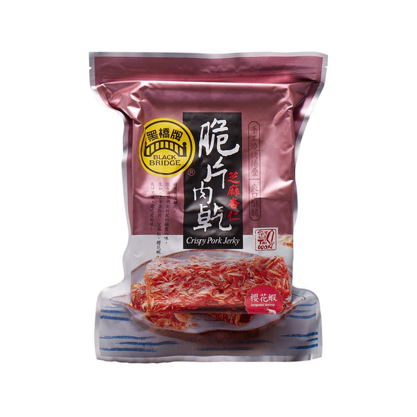 黑橋牌 櫻花蝦芝麻杏仁脆片肉乾 (10pcs)