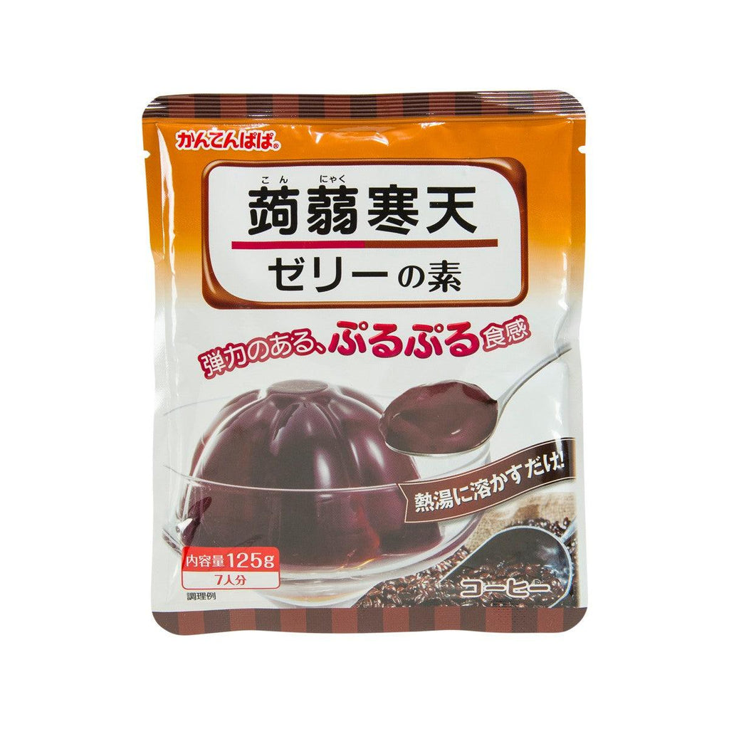 伊那食品 寒天爸爸 蒟蒻寒天啫喱粉 - 咖啡味 (125g)