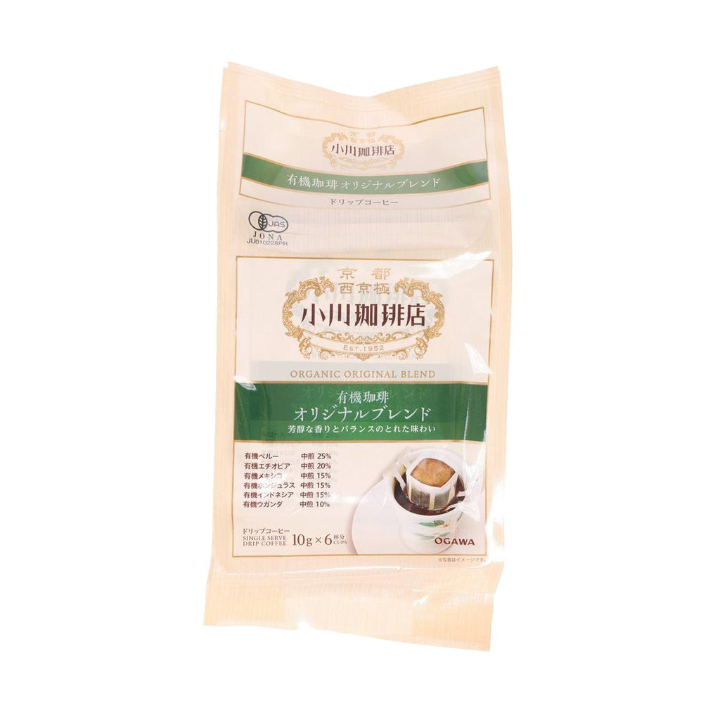小川珈琲 有機濾泡式原味咖啡 (60g)