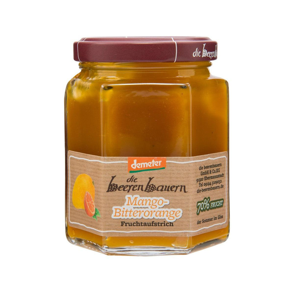 BEERENBAUERN 有機70%水果血橙及芒果醬 (200g)