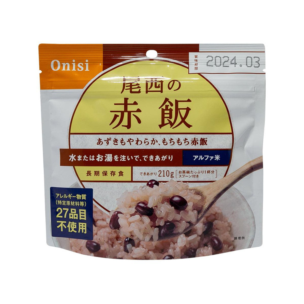 尾西食品 即食紅豆飯 (100g)
