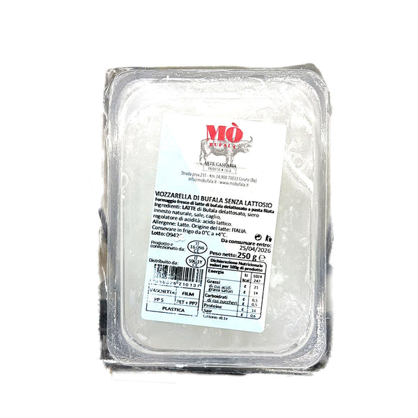 MO BUFALA 無乳糖水牛奶莫蘇里拉芝士 (250g)