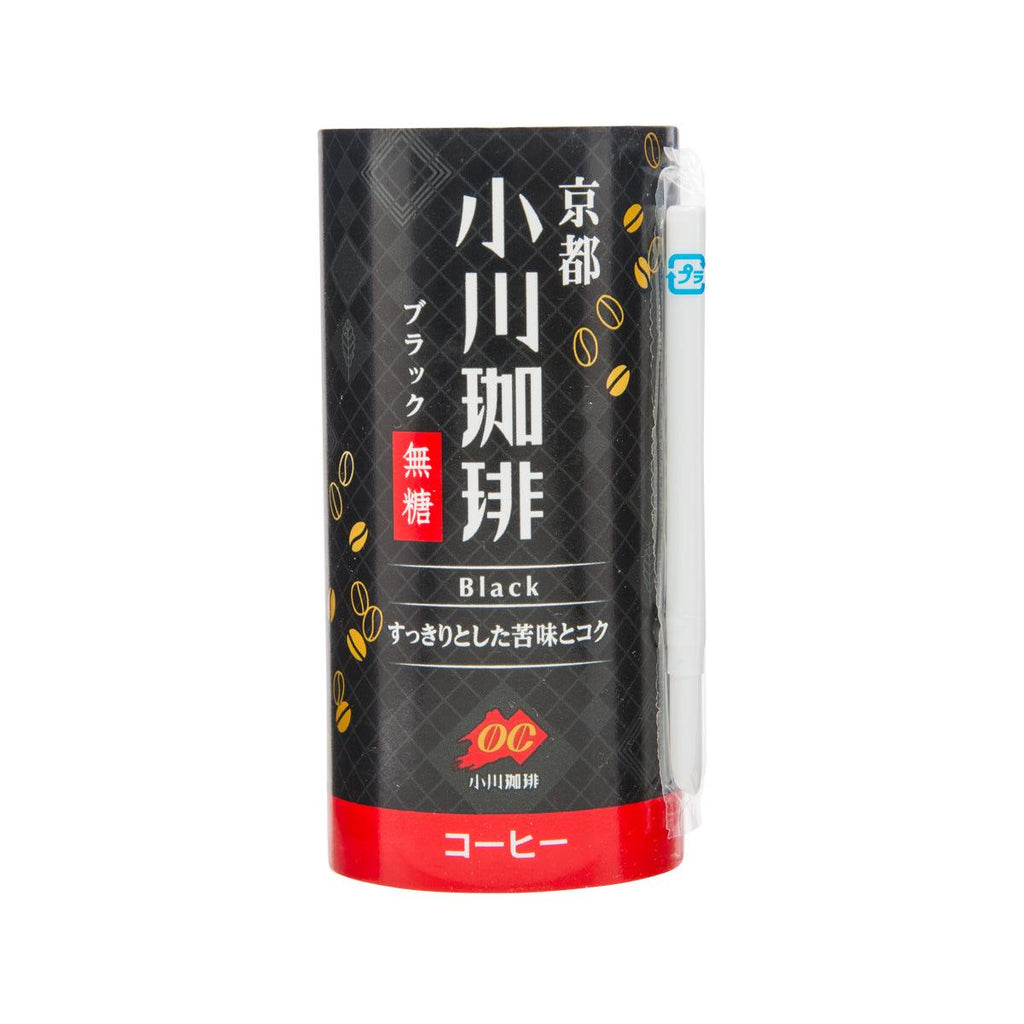 小川珈琲 炭燒黑咖啡 - 無糖 (195g)