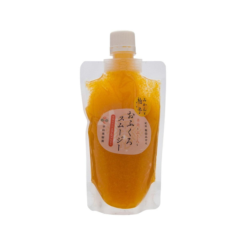 早和果樹園 有田蜜柑&柚子果汁 - 連果肉 [包裝] (170g)