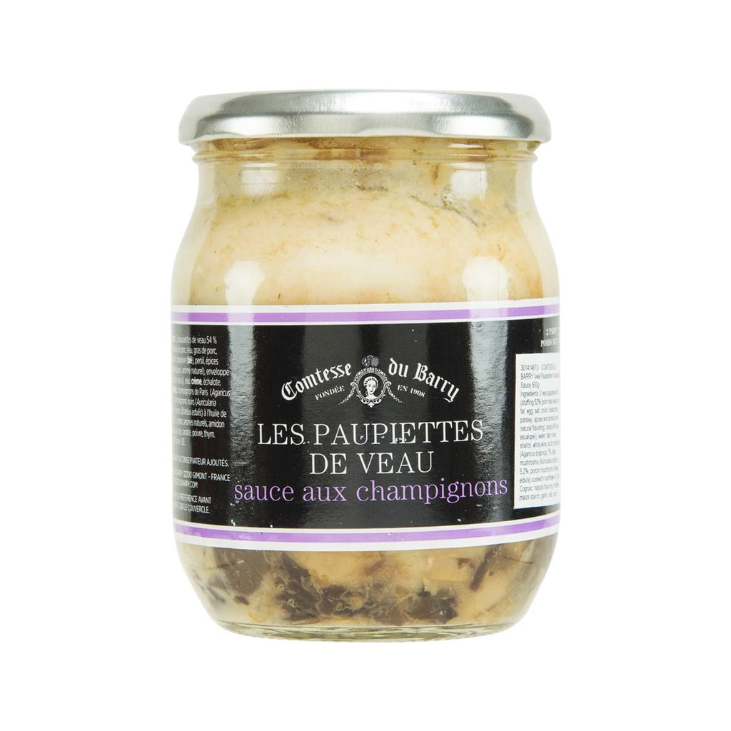 COMTESSE DU BARRY 蘑菇汁小牛肉卷 (500g)