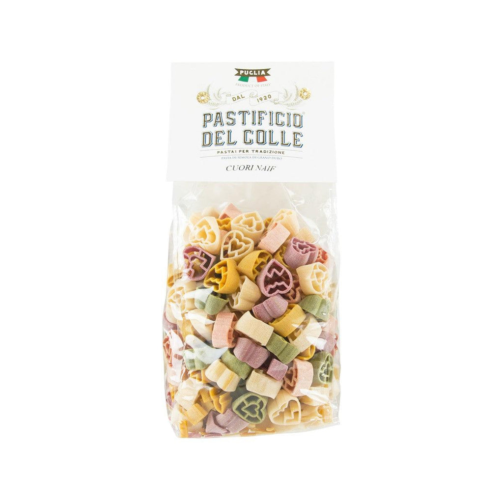 PASTIFICIO DEL COLLE 手工彩色心形粉 (500g)
