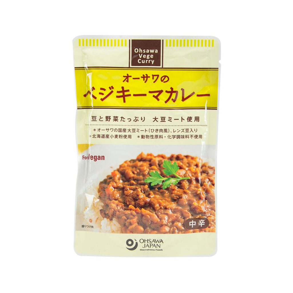 OHSAWA JAPAN 即食素肉碎扁豆咖喱 - 中辛 (150g)