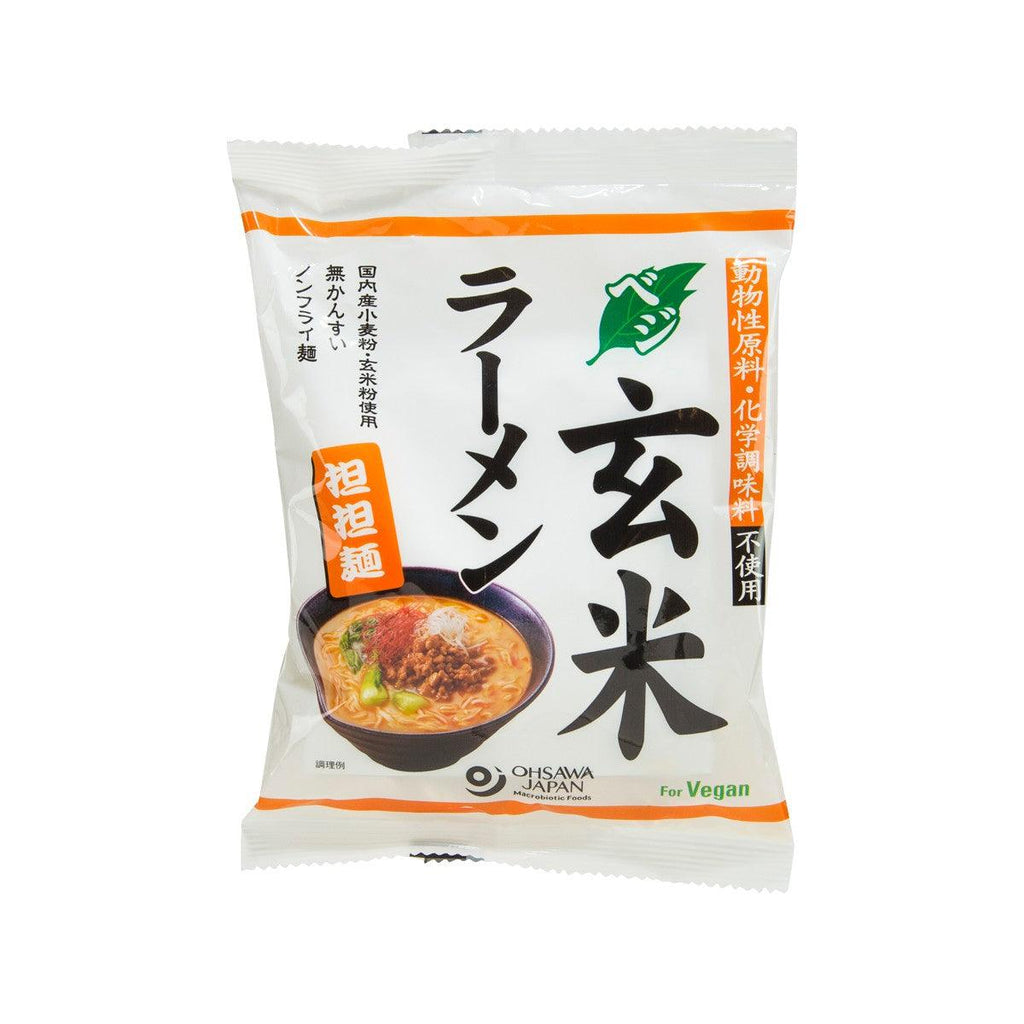 OHSAWA JAPAN 即食素食玄米擔擔拉麵 (無添加化學調味料) (132g)