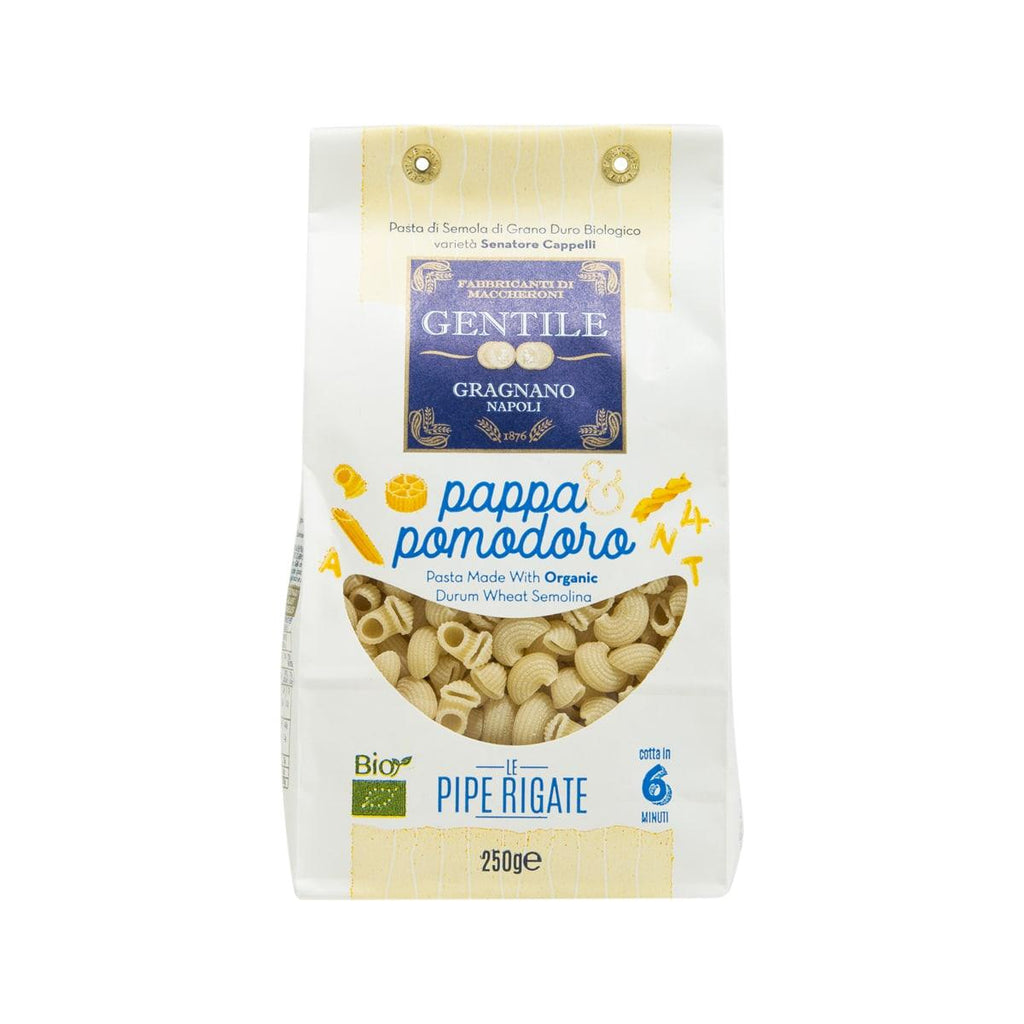 GENTILE 有機手工中空彎曲蝸牛殼粉 (250g)