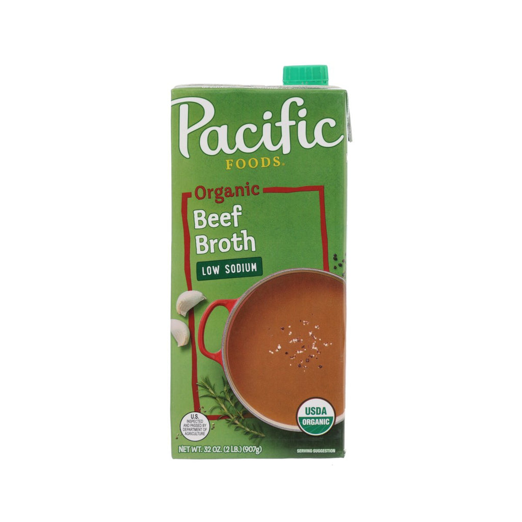 PACIFIC 有機牛肉清湯 - 低鈉 (907g)