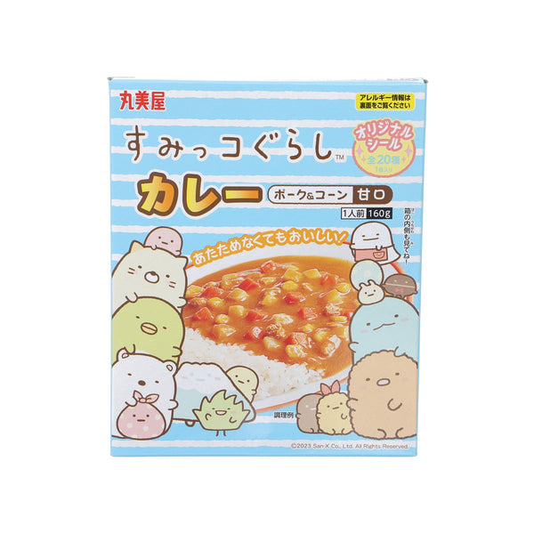 丸美屋 角落生物即食豬肉粟米咖哩 - 甘口 (145g)