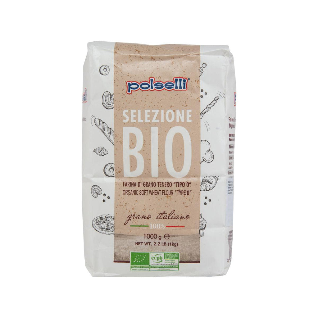 POLSELLI 有機0號多用途麵粉 (1kg)
