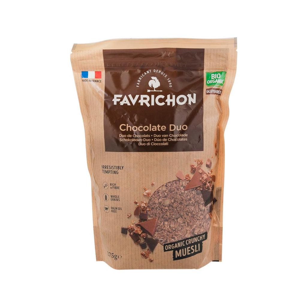 FAVRICHON 有機無麩質朱古力牛奶麥片 (375g)