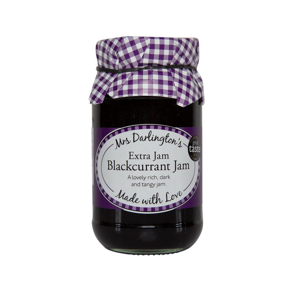 Mrs Darlington's Blackcurrant Jam, 340g – Tangy & Rich
