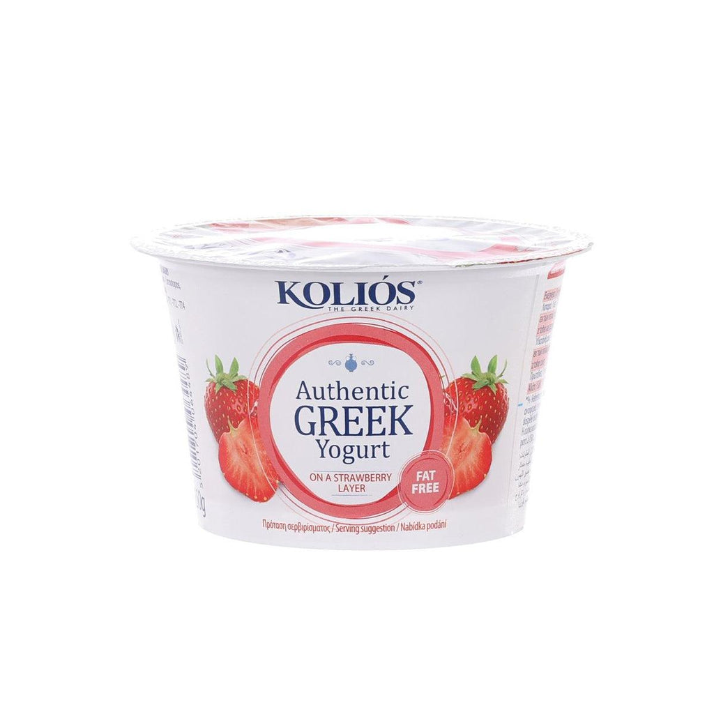 KOLIOS 無脂肪希臘乳酪 - 士多啤梨  (150g)