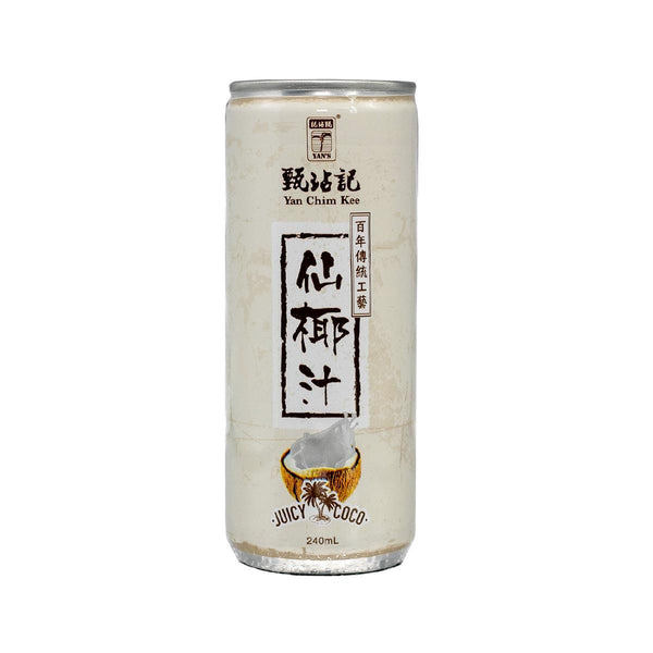 YAN CHIM KEE Juicy Coco Drink [Can] (240mL) - city'super E-Shop