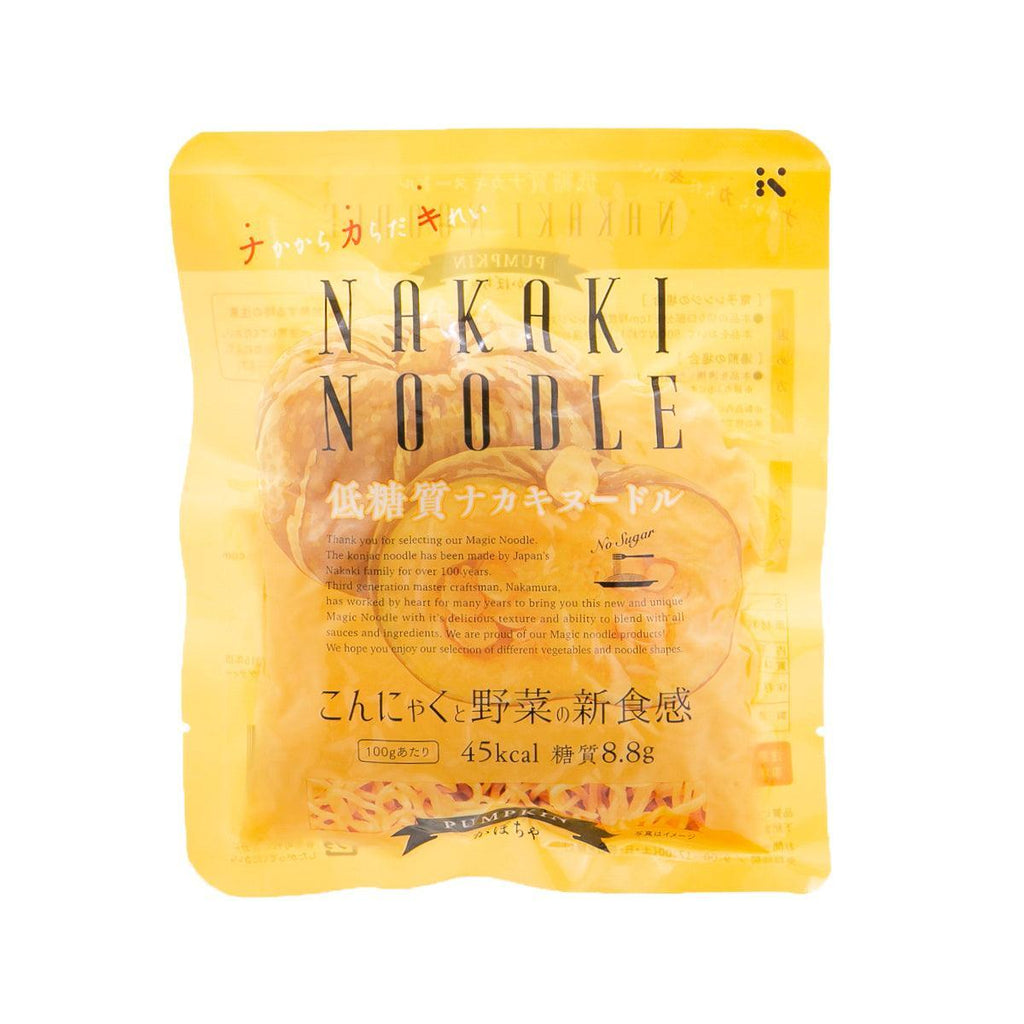 NAKAKIFOODS 低碳蒟蒻蔬菜麵 - 南瓜 (180g)
