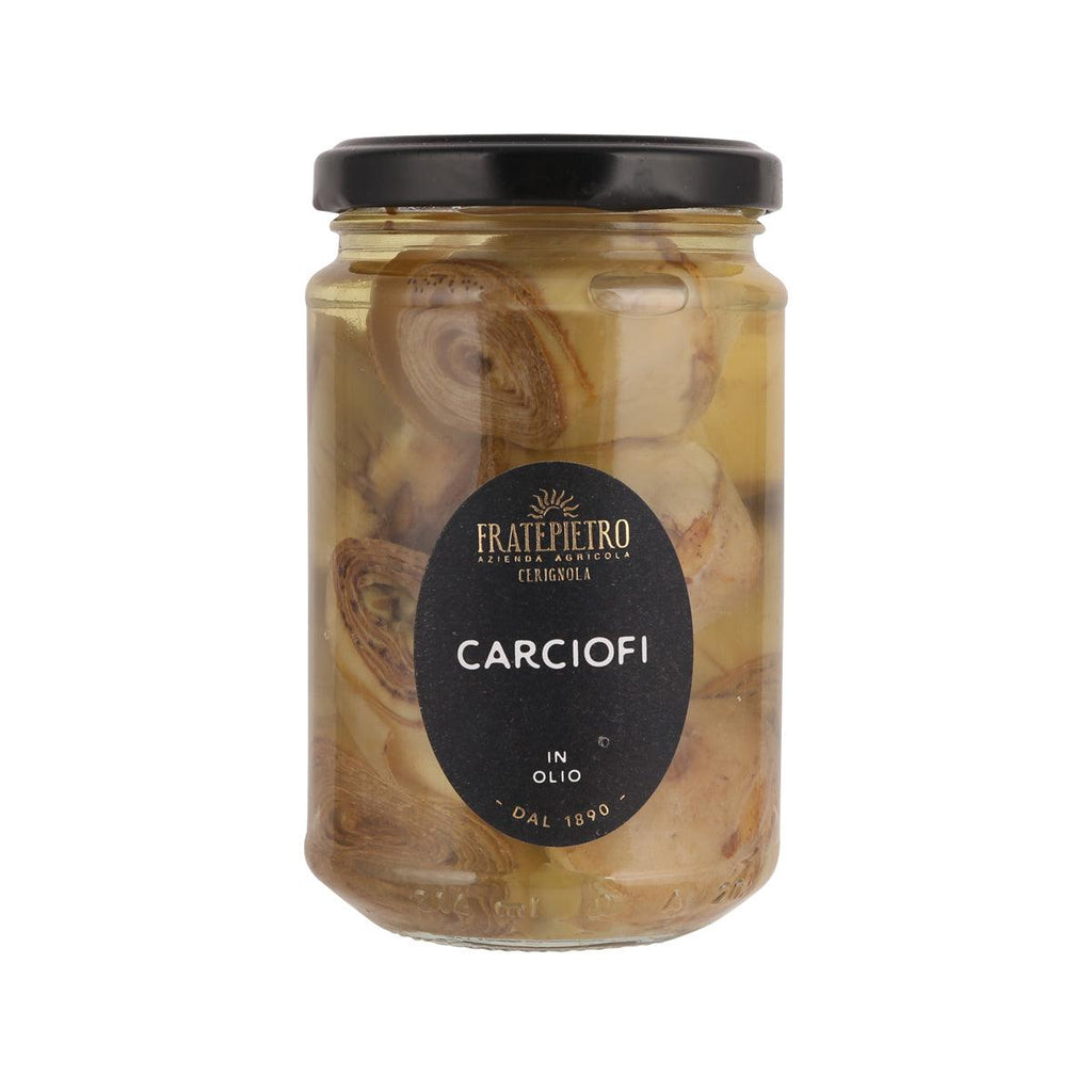 FRATEPIETRO Artichokes in Oil, 280g – Italian Gourmet