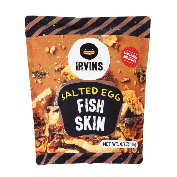 IRVINS 鹹蛋魚皮 [大包裝] (180g)