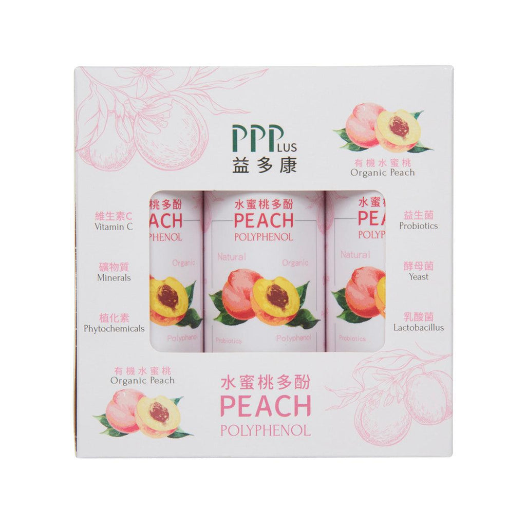 益多康 水蜜桃多酚益生菌飲品 盒裝 (3 x 50mL)