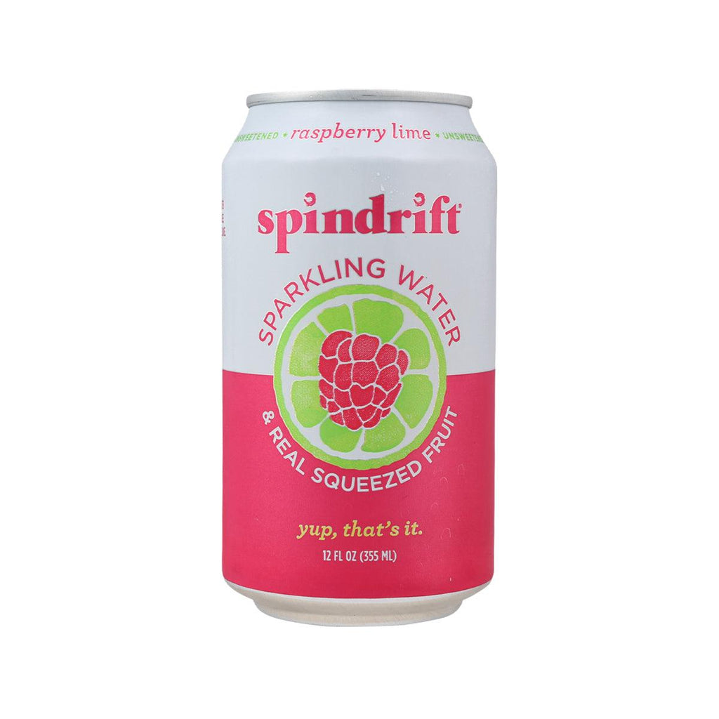 SPINDRIFT 有氣水 - 覆盆子青檸味 (無添加糖) (355mL)