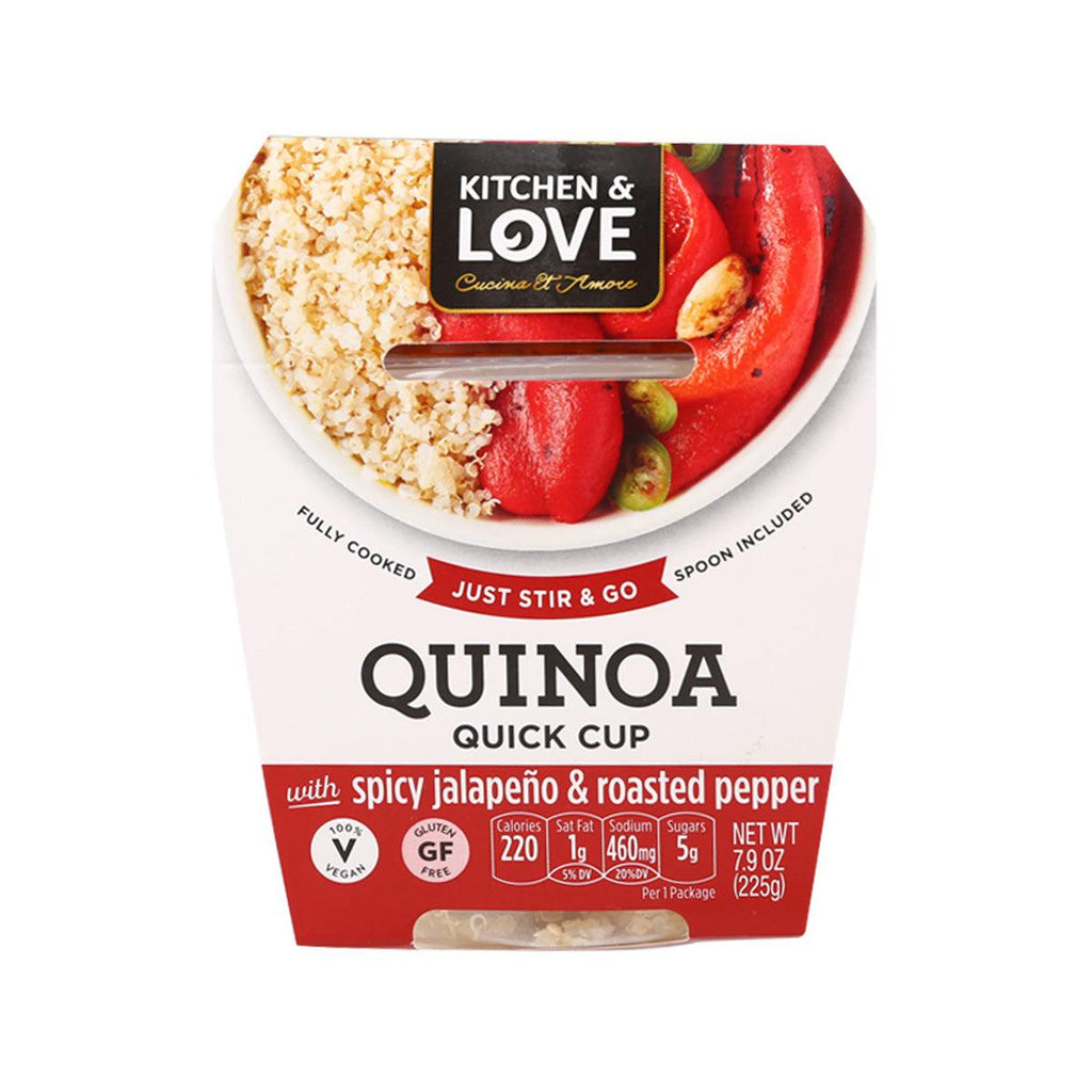 Kitchen & Love Quinoa Meal, Spicy Jalapeno, 225g