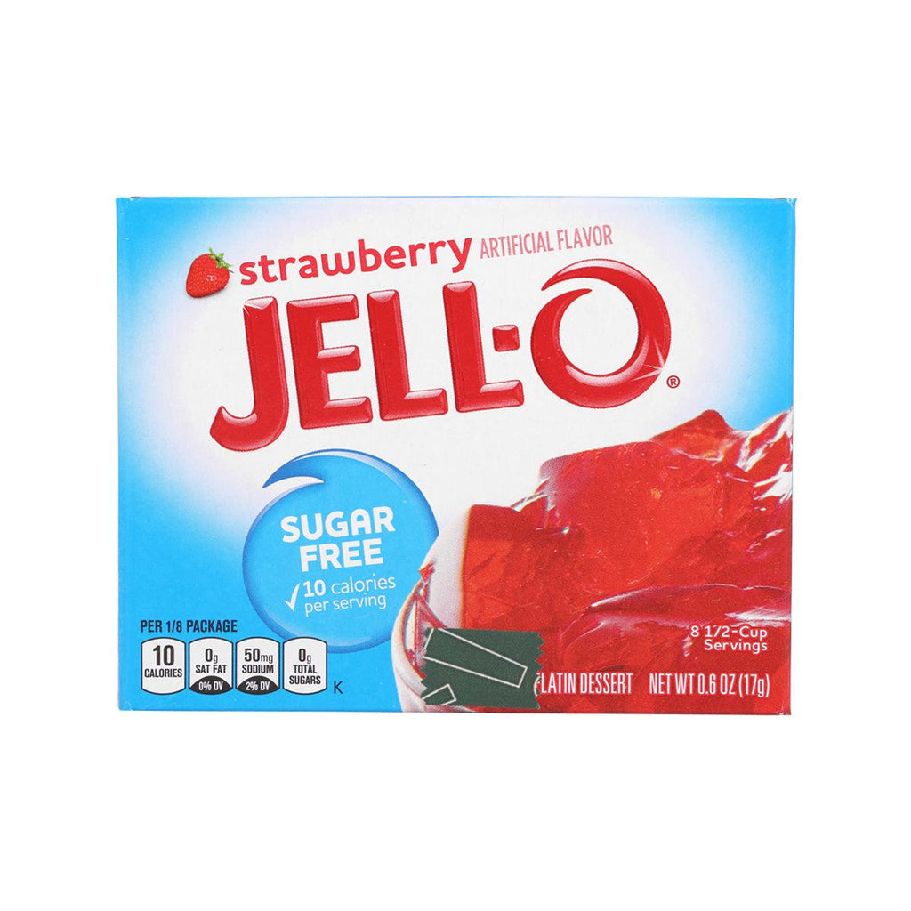 JELL-O 無糖士多啤梨味果凍粉 (17g)