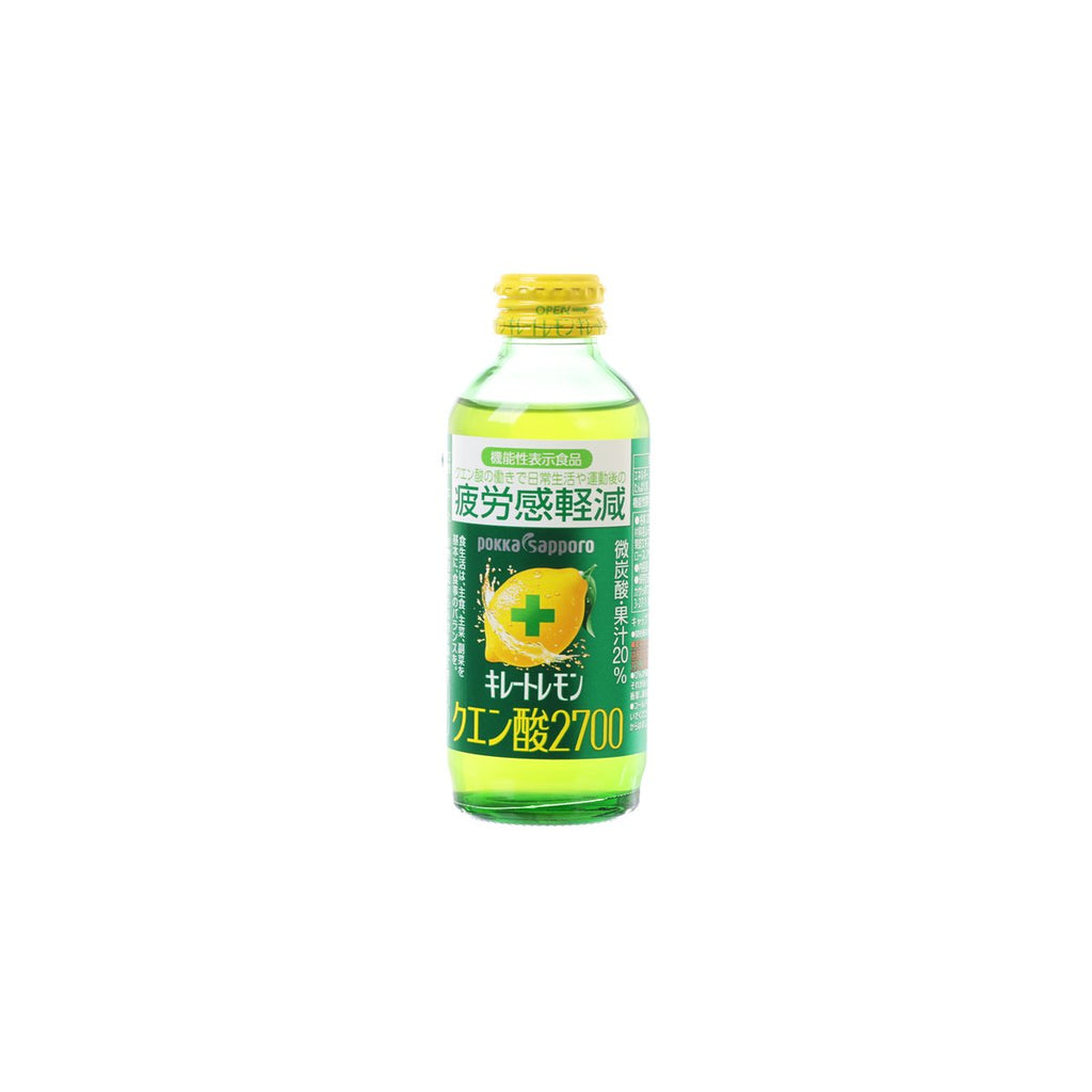 札幌飲料 有氣檸檬酸飲品 [玻璃樽裝] (155mL)