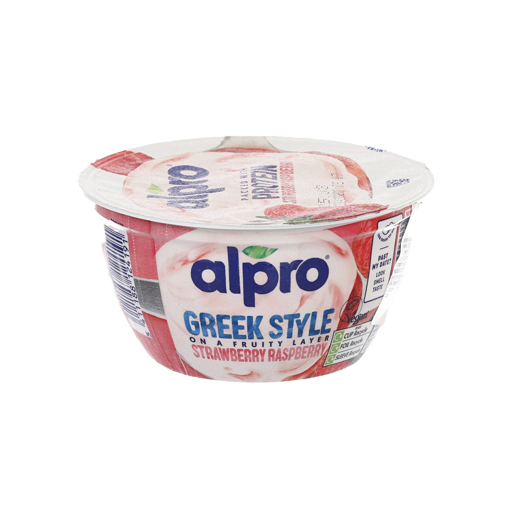 ALPRO 希臘式大豆素乳酪 - 草莓覆盆子  (150g)