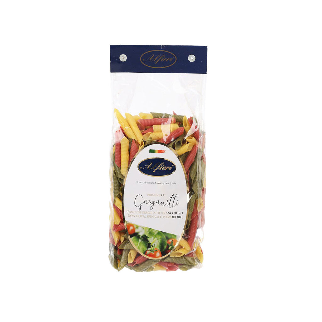 ALFIERI 三色手工尖捲通粉 (500g)