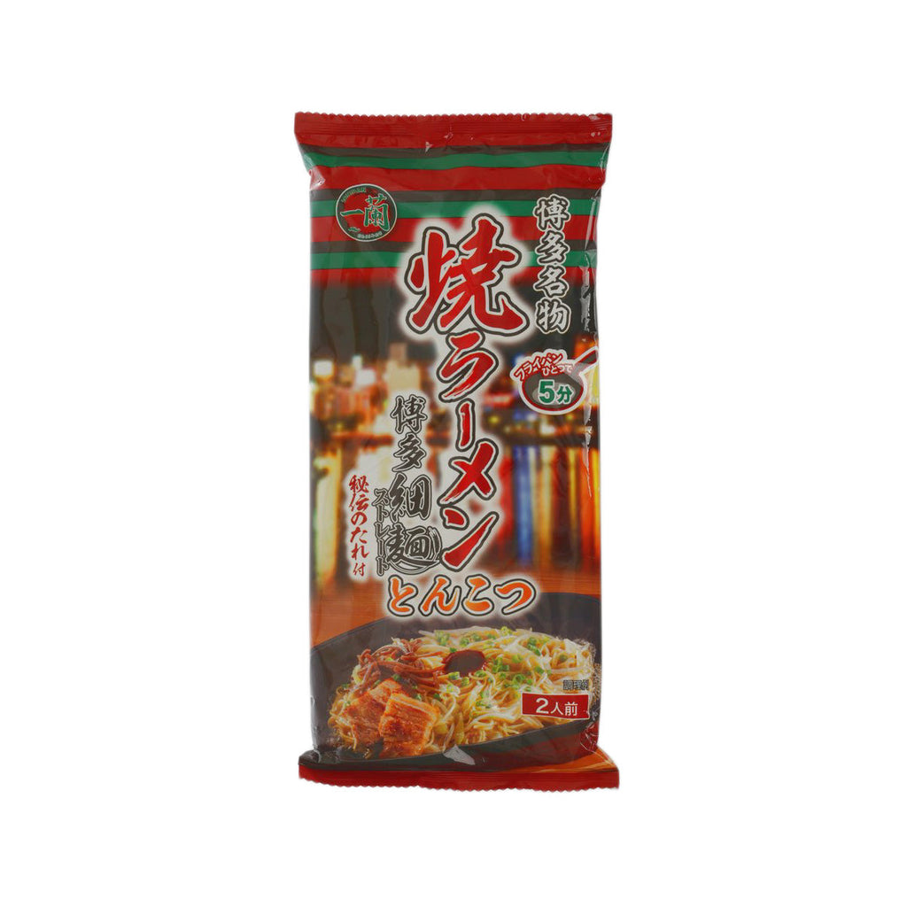 一蘭 博多炒麵附秘製赤辣醬 - 豬骨味 (218g)
