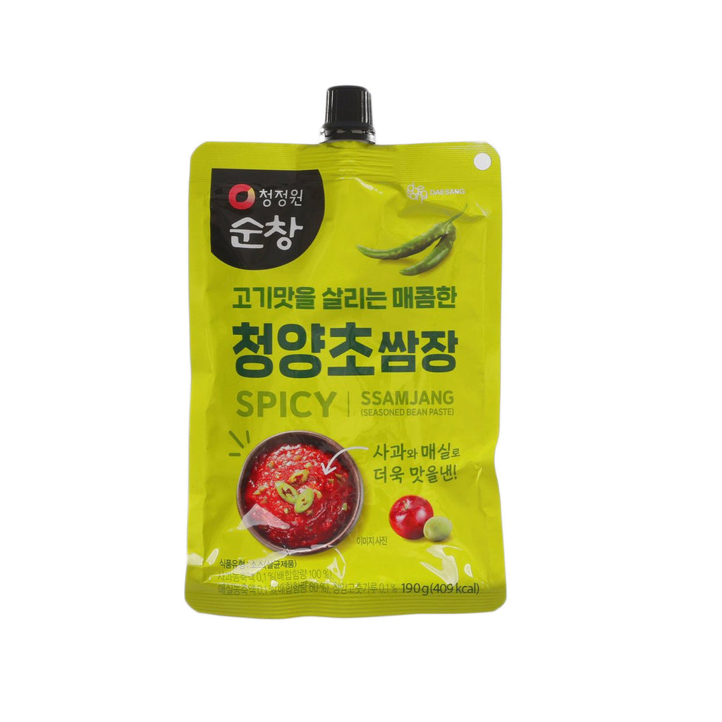CHEONGJEONGWON 調味豆瓣醬 - 辣味 (190g)