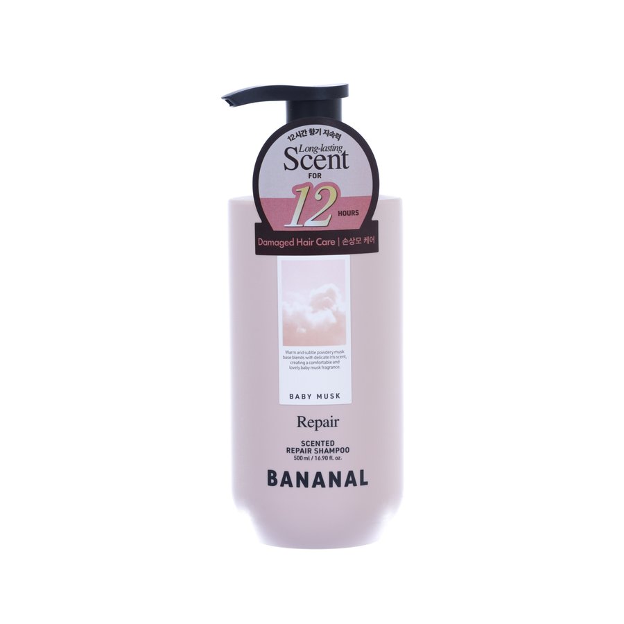 BANANAL 深層護理香氛洗髮露 嬰兒麝香 (500mL)