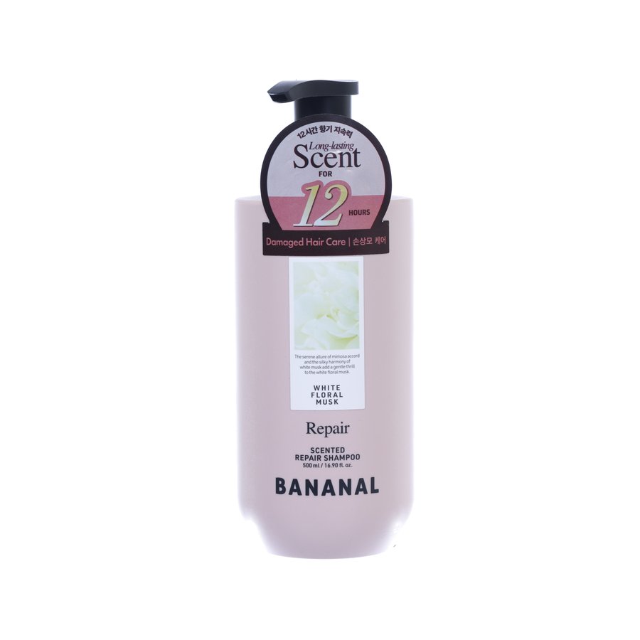 BANANAL 深層護理香氛洗髮露 花漾白麝香 (500mL)