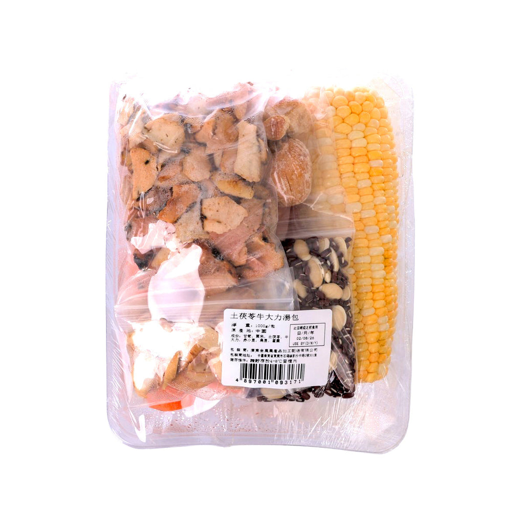 土茯苓牛大力湯包  (1000g)
