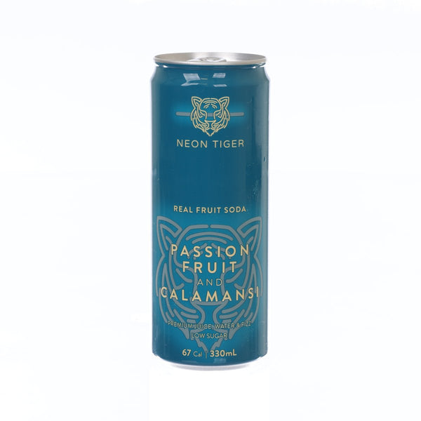 NEON TIGER 真果汁梳打 - 熱情果柑橘 [罐裝] (330mL)