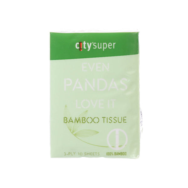 CITYSUPER 竹纖維柔軟迷你袋裝紙巾