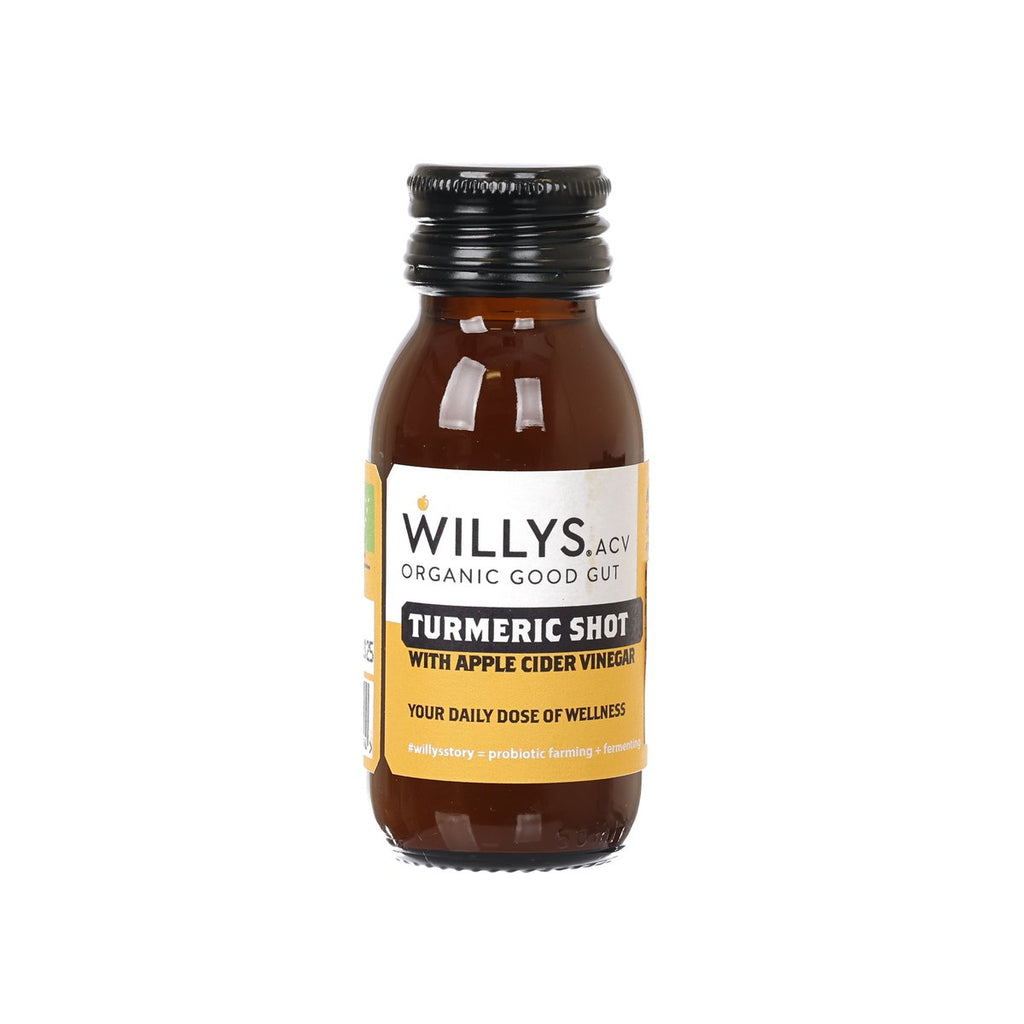 WILLY’S 有機即飲活性薑黃蘋果醋 [樽裝] (60mL)