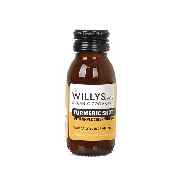 WILLY’S 有機即飲活性薑黃蘋果醋 [樽裝] (60mL)