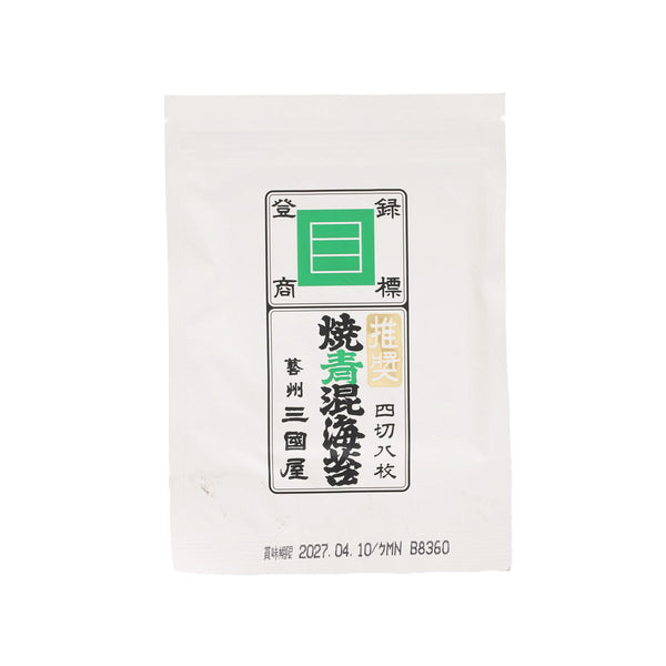 三國屋 推獎 燒青混海苔 - 4切 (8pcs)